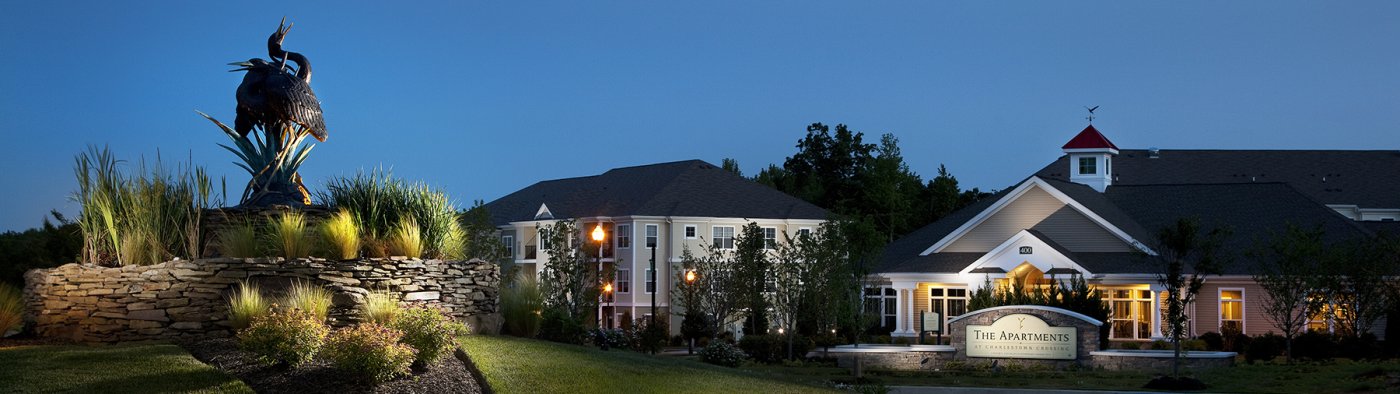 View of the Apartments of Charlestown Crossing property, managed by Dolben